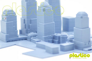 stampa 3d modello manhattan new york formella dettaglio sud ovest