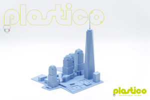 stampa 3d modello manhattan new york formella sud est